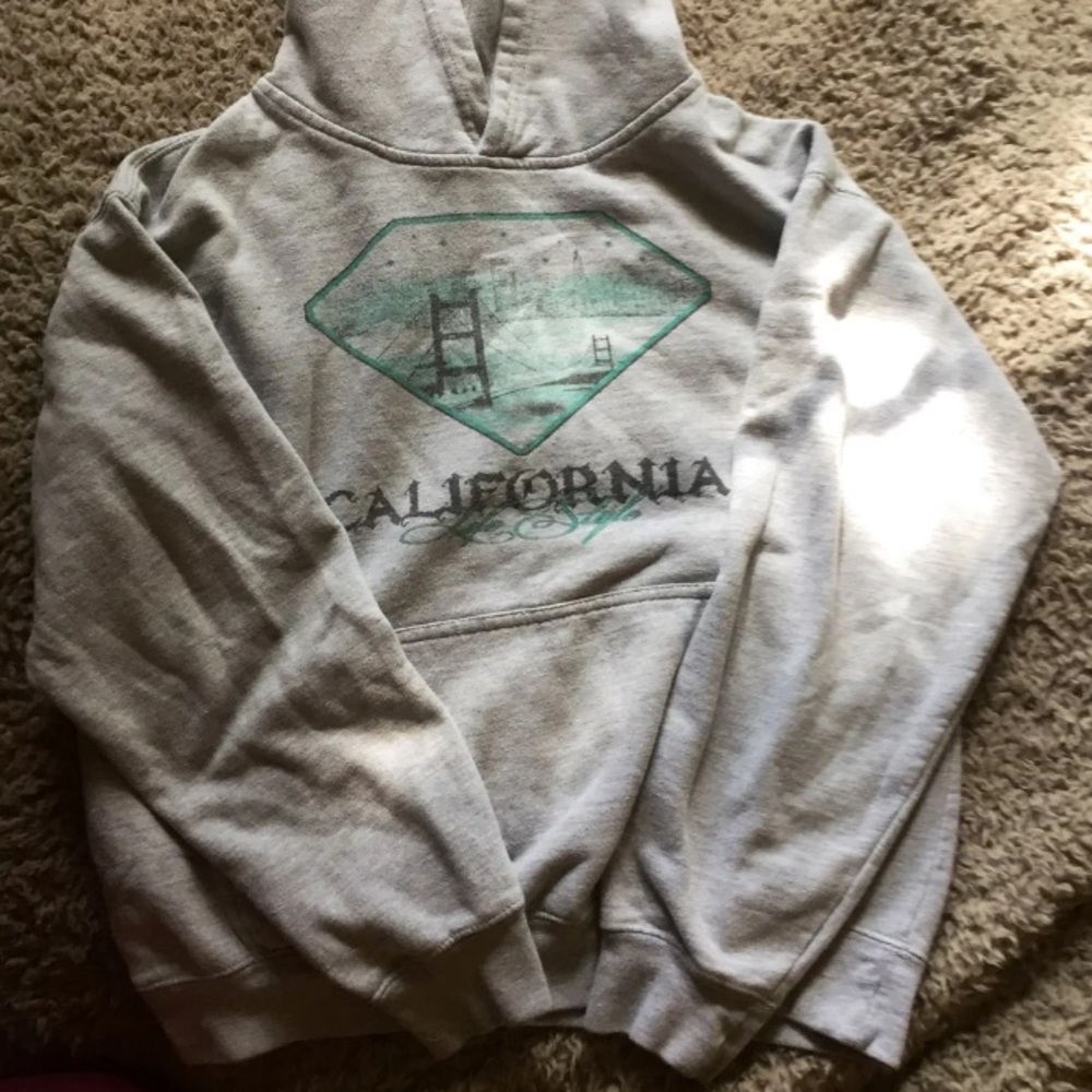 Grey california hoodie
